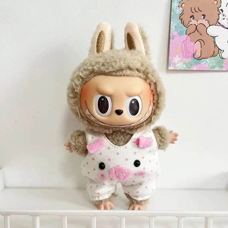 Soft Fabric Doll Clothing Set with Colorful Accessories for 17cm Labubu Dolls Labubu - ToylandEU