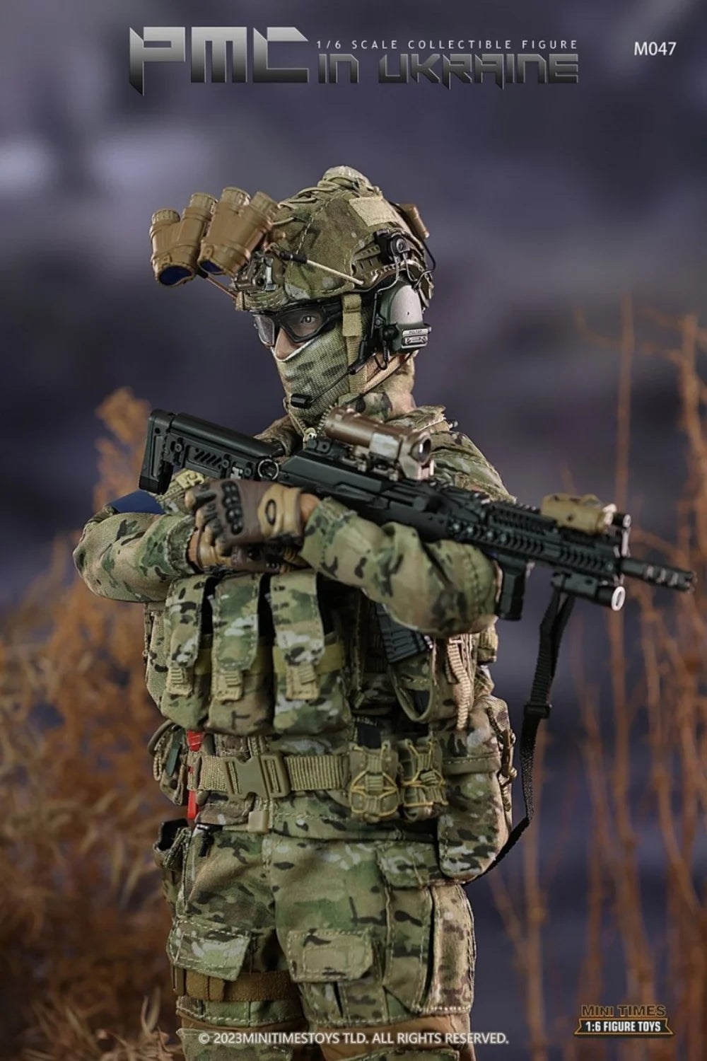 Action Figure | 1/6 Scale | Modern Military PMC Mercenary Male Soldier | 12 Inch