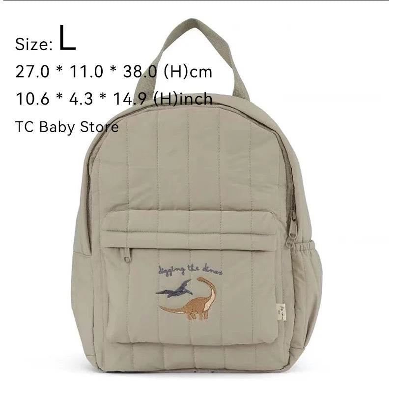 Premium Cotton Kids Backpack Unisex School Bag With Zipper Closure For Boys And Girls Kindergarten Travel - ToylandEU