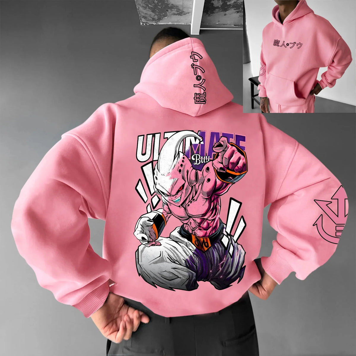 Dragon Ball Hoodie | 100 Cotton | Oversized Fit | Unisex Adult Youth