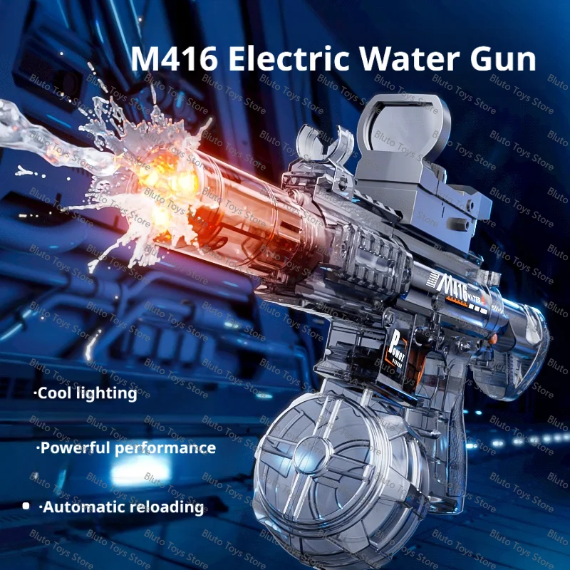 Water Blaster | LED Light | Automatic Soaker | Outdoor Beach Toy