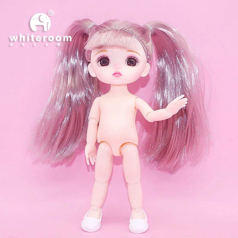 BJD Doll 1/12 16cm 6 Inch Jointed Baby Doll Fashion Gift - ToylandEU