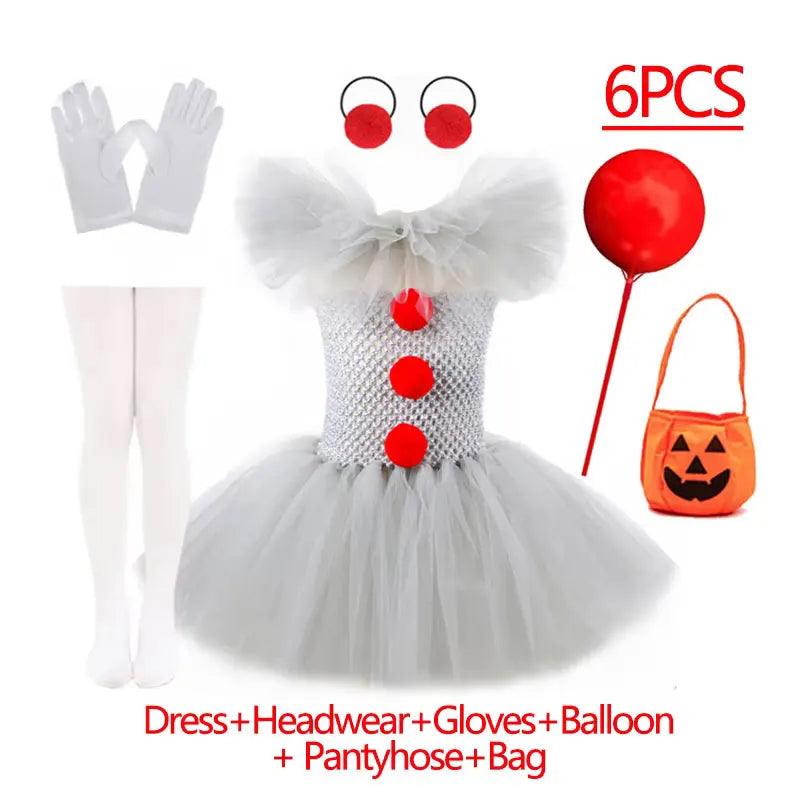 Girls Joker Costume | Polyester Tutu | Toylandeu™