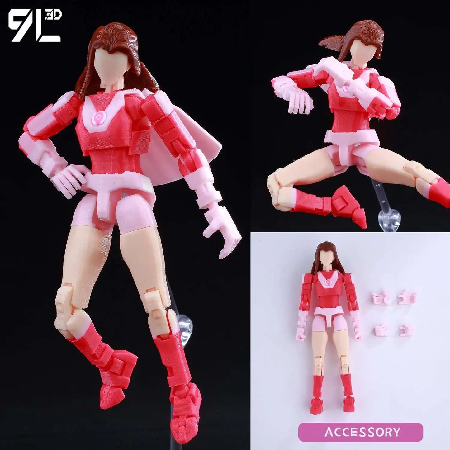 Bandai Ken Dantalian Anime Figure Ornament 14cm Collectible Ayase Momo