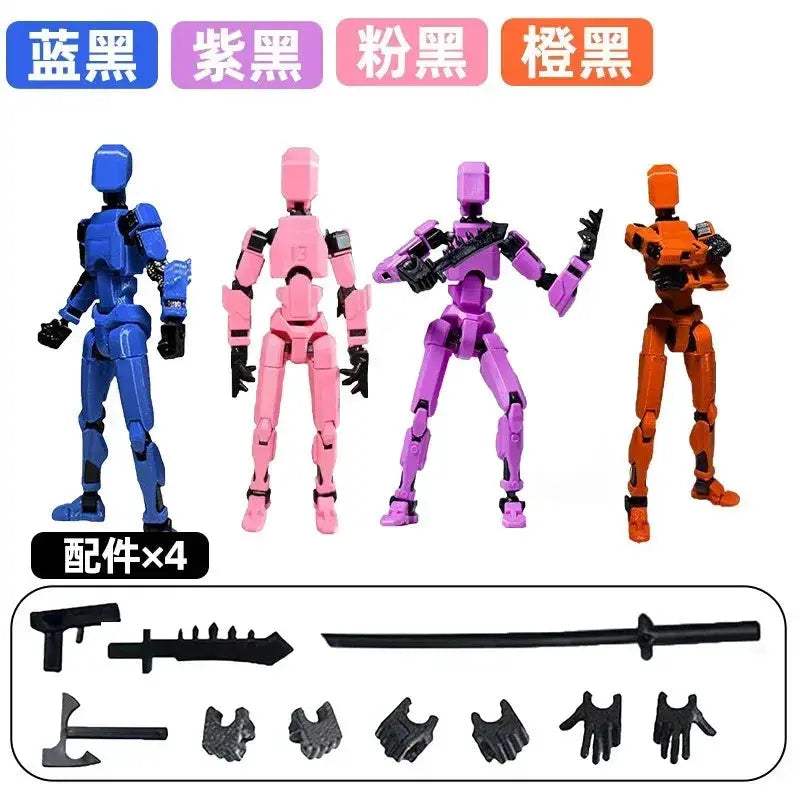 MultiJointed Action Figure Robot Shapeshift Toy For Kids - ToylandEU