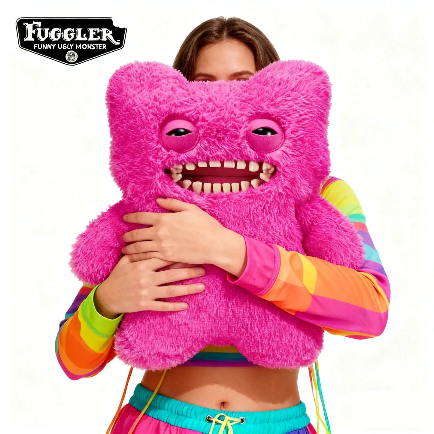 Original Fuggler 16inch Ugly Teeth Monsters Plush Toys Kawaii Bigg Plushies Pillows Cute Pleuche Halloween Birthday Doll Gifts - ToylandEU