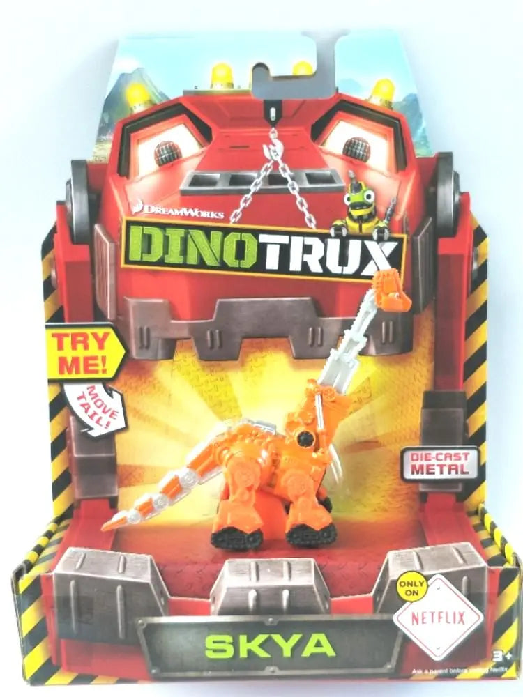 With Original Box Dinotrux Dinosaur Truck Removable Dinosaur Toy Car