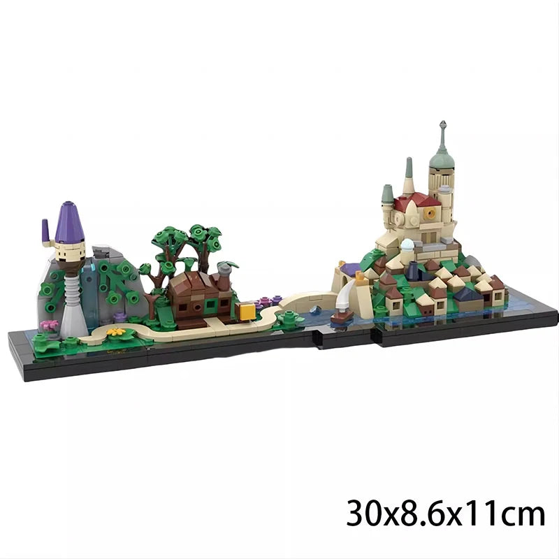 Lego Compatible Blocks Set | Fairy Tale Princess | City Skyline | Small Blocks