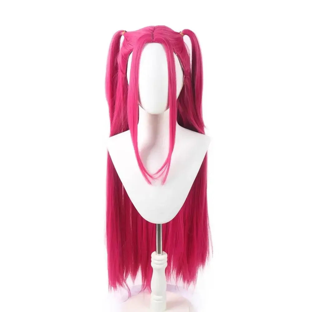 Kids Wig | Purple Long Braid Wig | Tiger Mouth Clamp | One Size