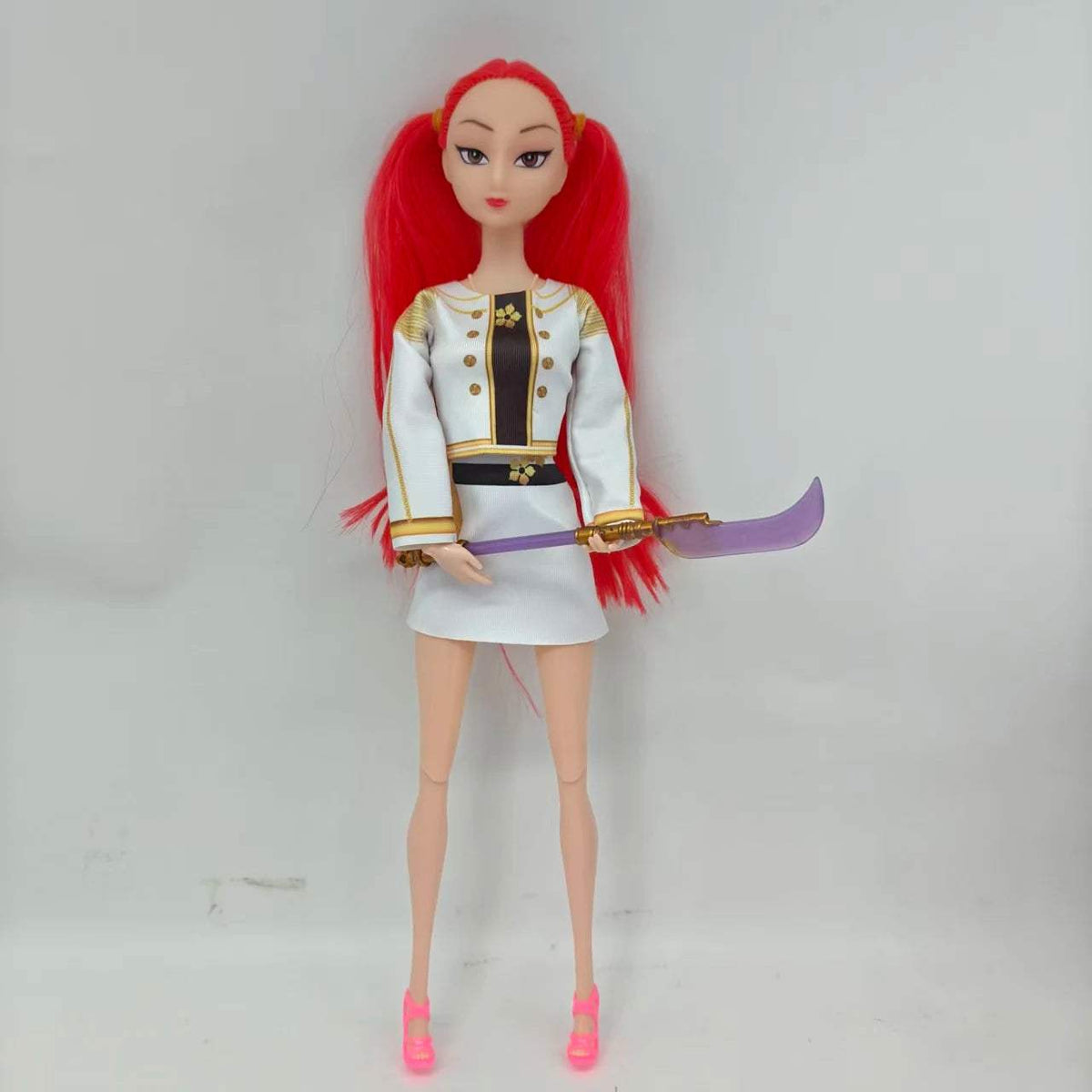 Princess Fashion Doll | Long Hair | Interchangeable Clothes | Articulated Joints