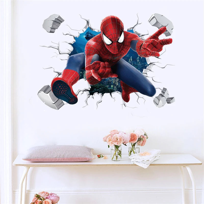 Wall Stickers | 3D Marvel Avengers | Kids Room Decor