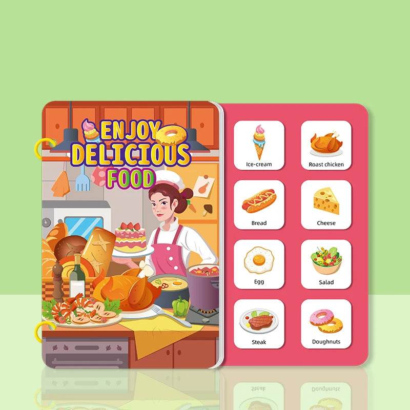 Children Early Education Quiet Busy Paste a Book Baby DIY Puzzle Sticker Montessori Toy Portable Educational Toy Sticker Book - ToylandEU