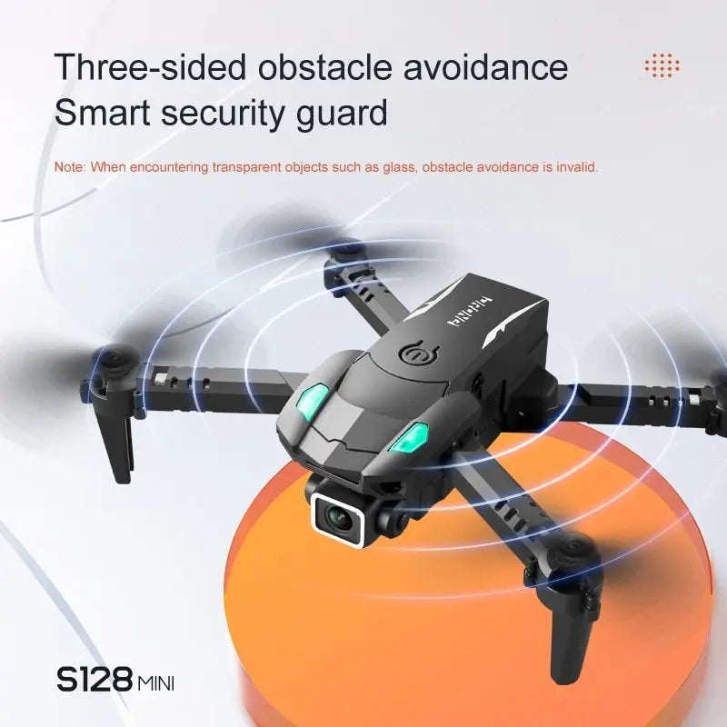 KBDFA S128 Mini Drone: Enhanced with 4K HD Camera and RC Obstacle Avoidance Technology - ToylandEU