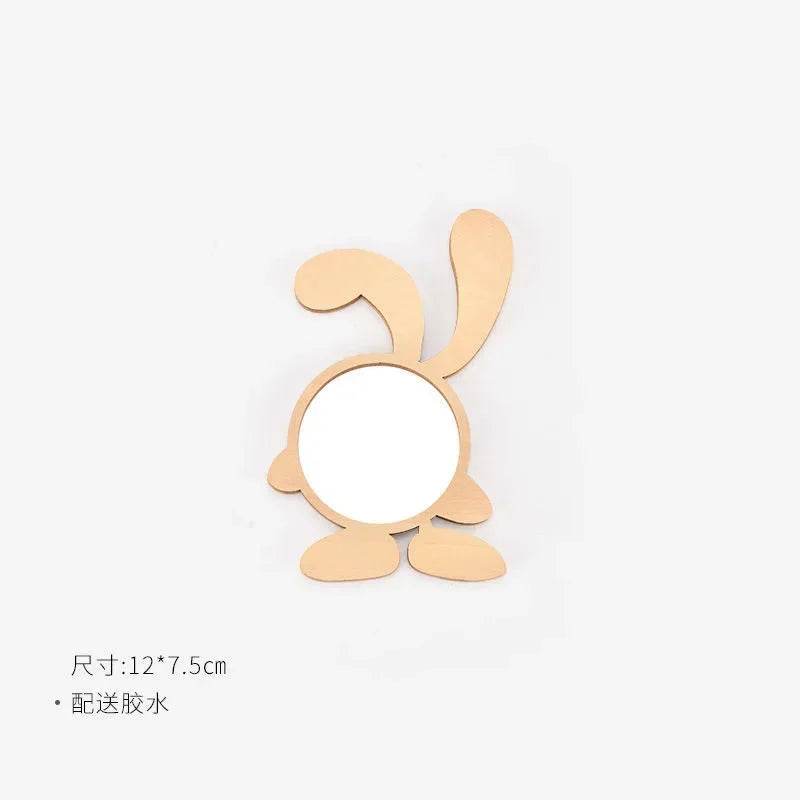 DIY Montessori Busy Board Wooden Toy Accessory Animal Hourglas Alarm Clock Mirror Educational Unlock Sensory Toy - ToylandEU