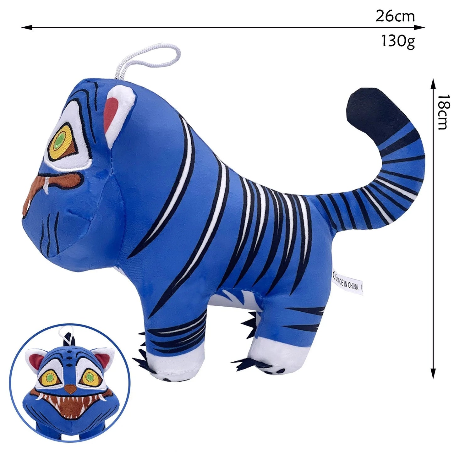 Kpop Demon Hunters Tiger Plush Toy Soft Plushie For Fans