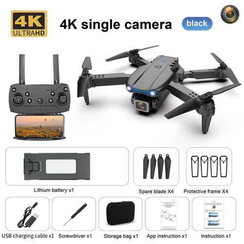 E99 K3 Drone With Camera Quadcopter Fpv Profesional Rc Plane Remote ToylandEU.com Toyland EU