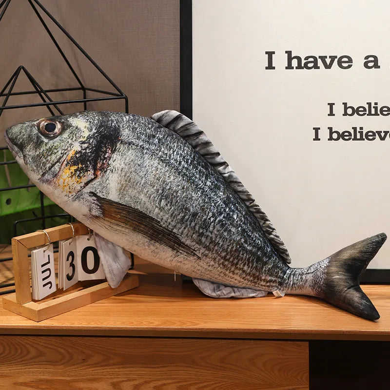 Piranha Plush Pillow Toy Realistic Giant Large 40-100cm