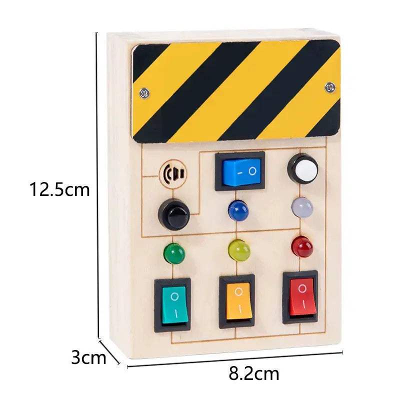 Montessori Busy Board Sensory Educational Toy For Travel - ToylandEU