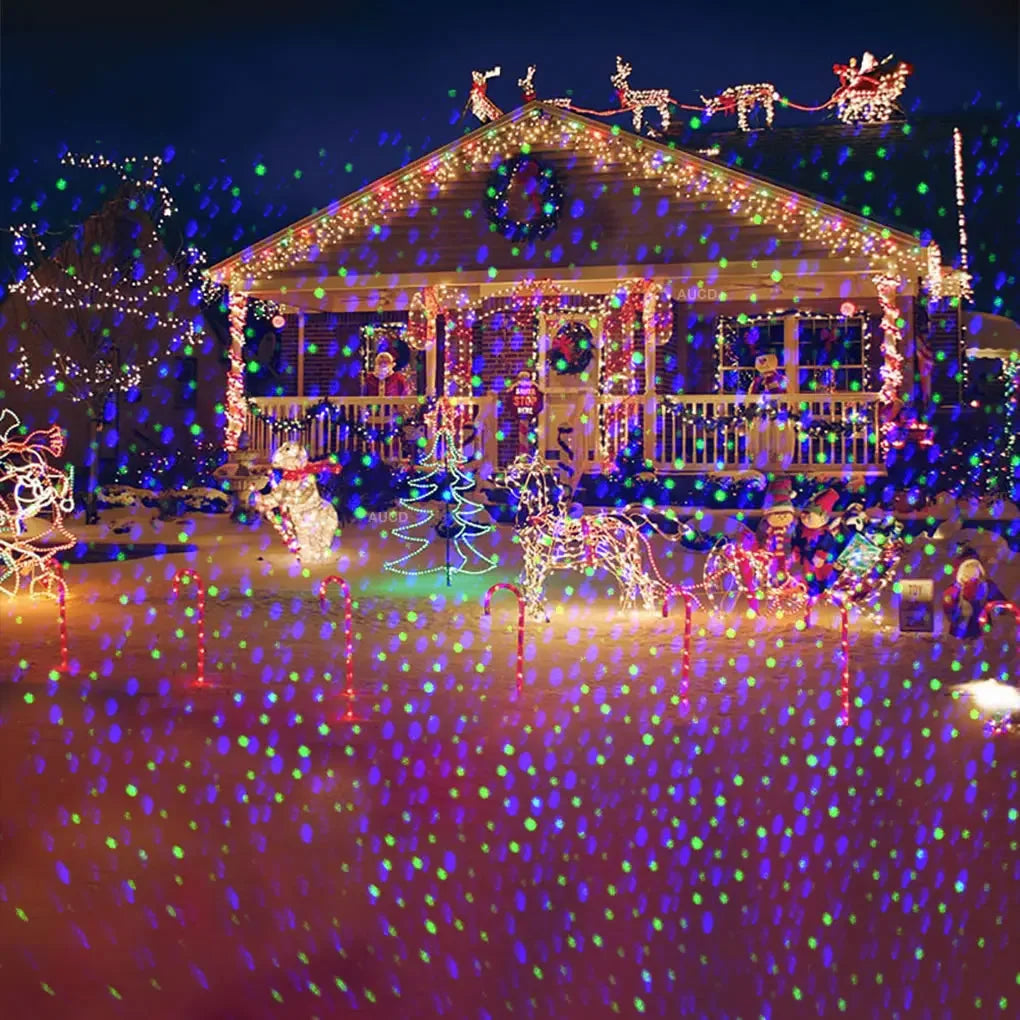 Outdoor Laser Projector | IP65 Waterproof | Remote RGB Starry Sky Lights