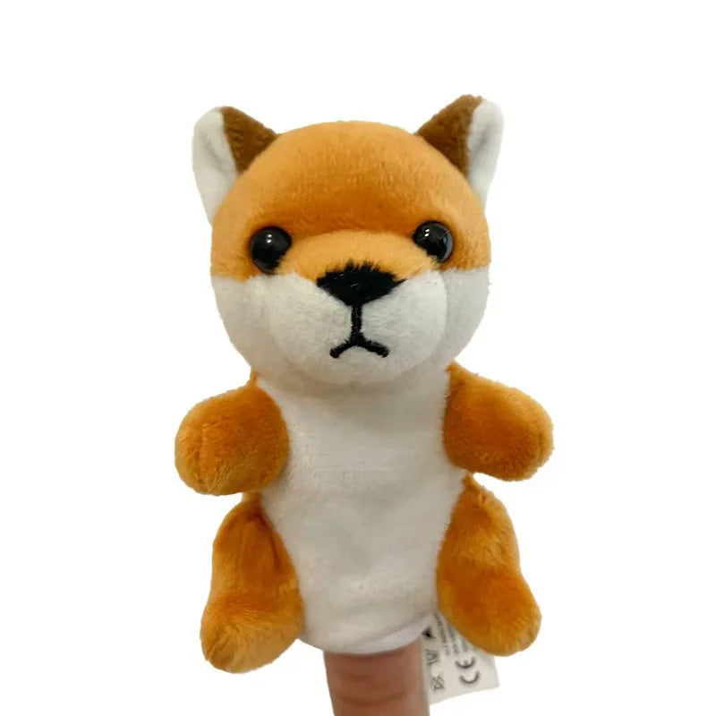 Kawaii Plush Doll Finger Puppet Toy Educational Fun for Kids