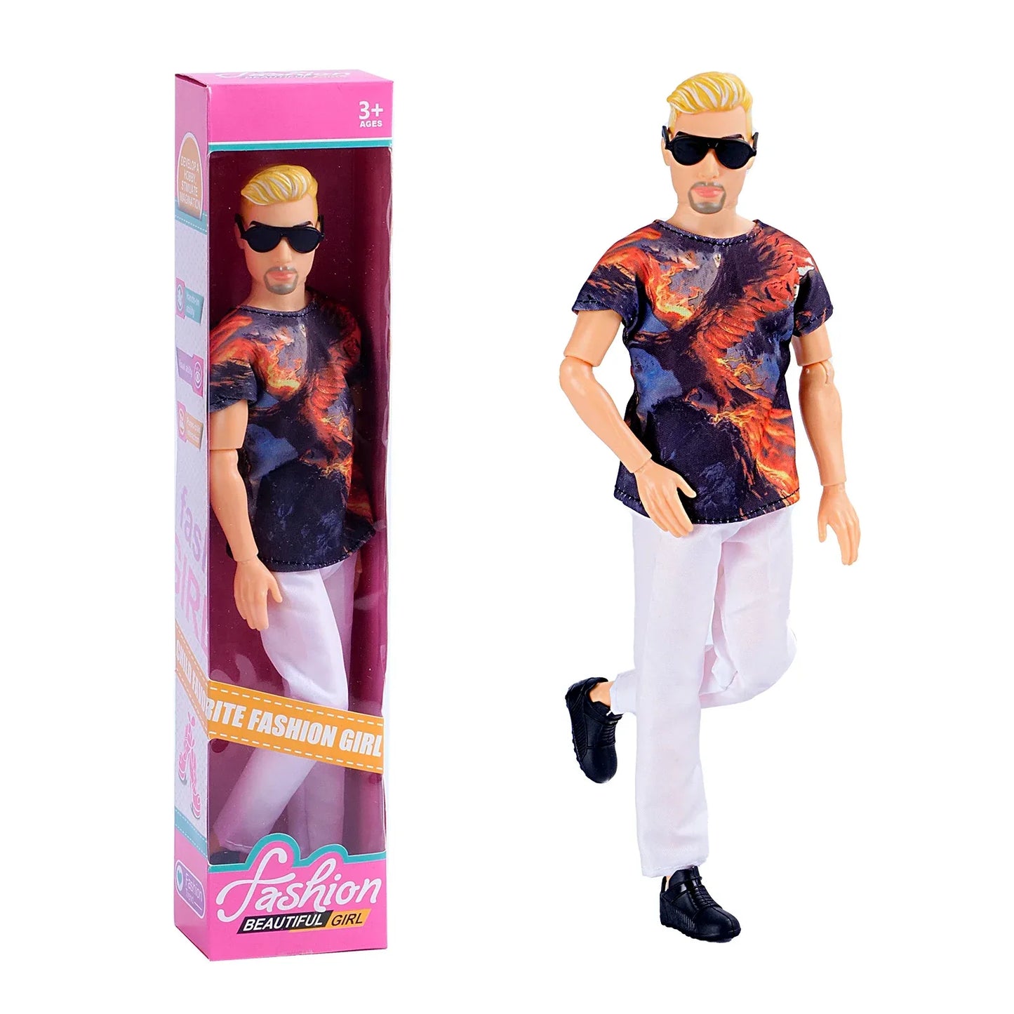 30cm BJD Doll With Moveable Joints And Deluxe Outfit