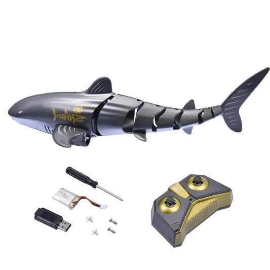 2.4G Remote Control Simulation Shark Toy USB Charging Simulation Robot - ToylandEU