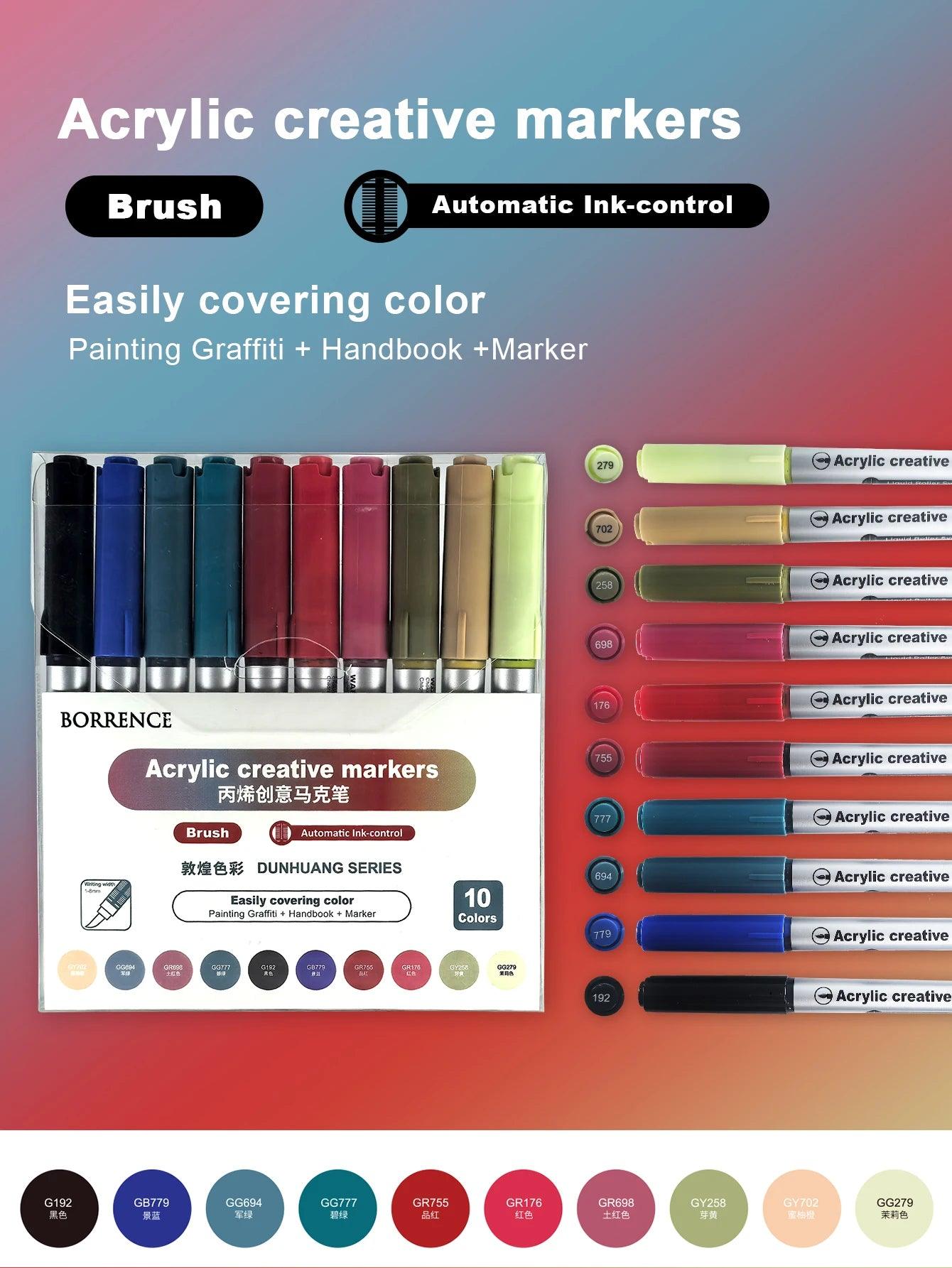 Acrylic Paint Markers | 120 Color Set | Toylandeu™