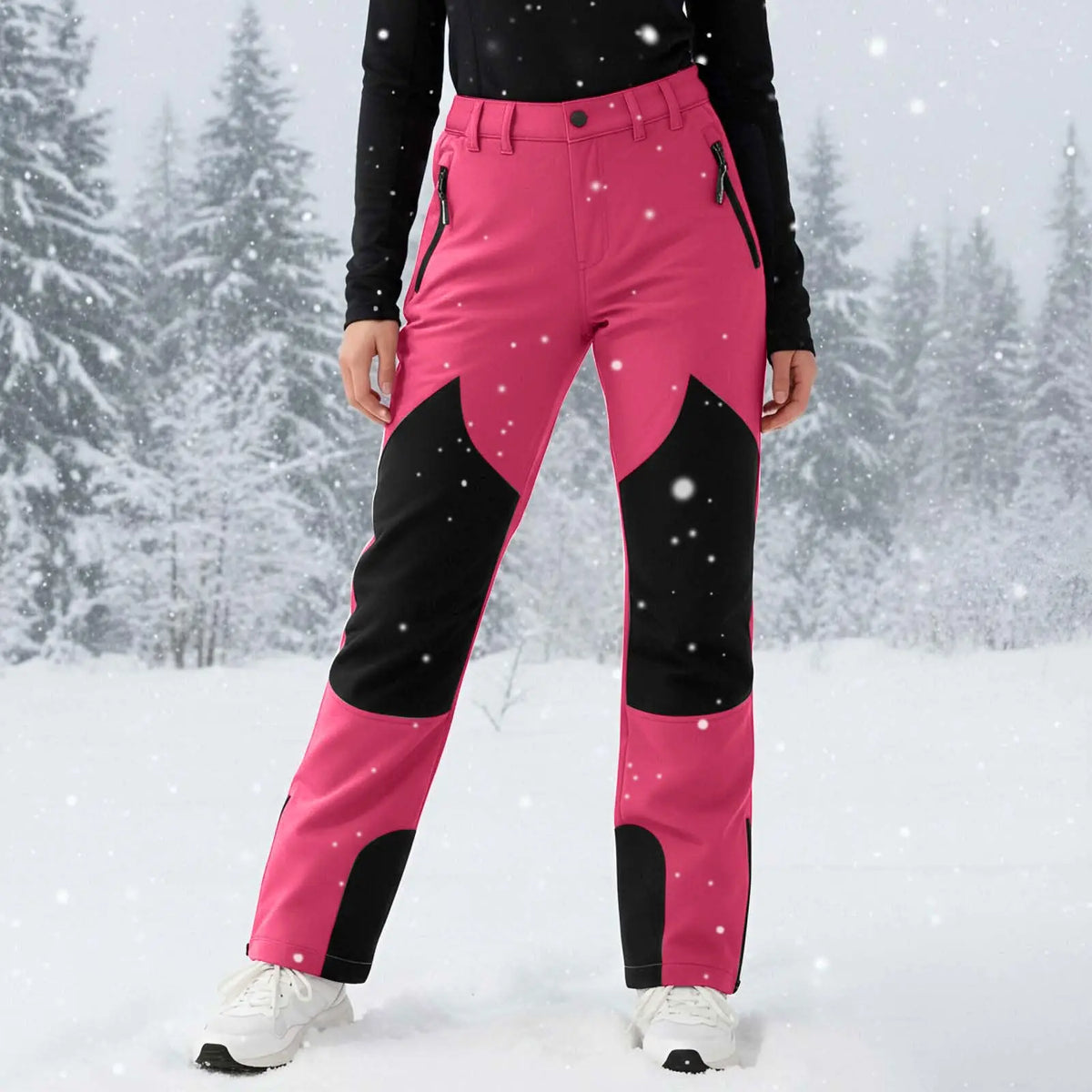 Girls Snow Pants | Waterproof Insulated | Fleece Thermal Inner | Youth Sizes