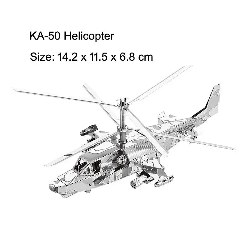 3D Metal Puzzle | Military Aircraft Kit | DIY Model Kit | J-20 J-10B