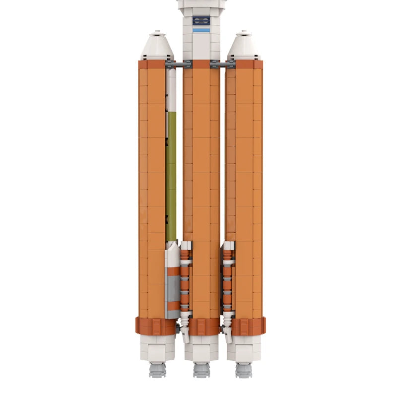 Moc Aerospace Atlased V 1:100 Rocket High Tech Building Blocks with E-Manual - ToylandEU