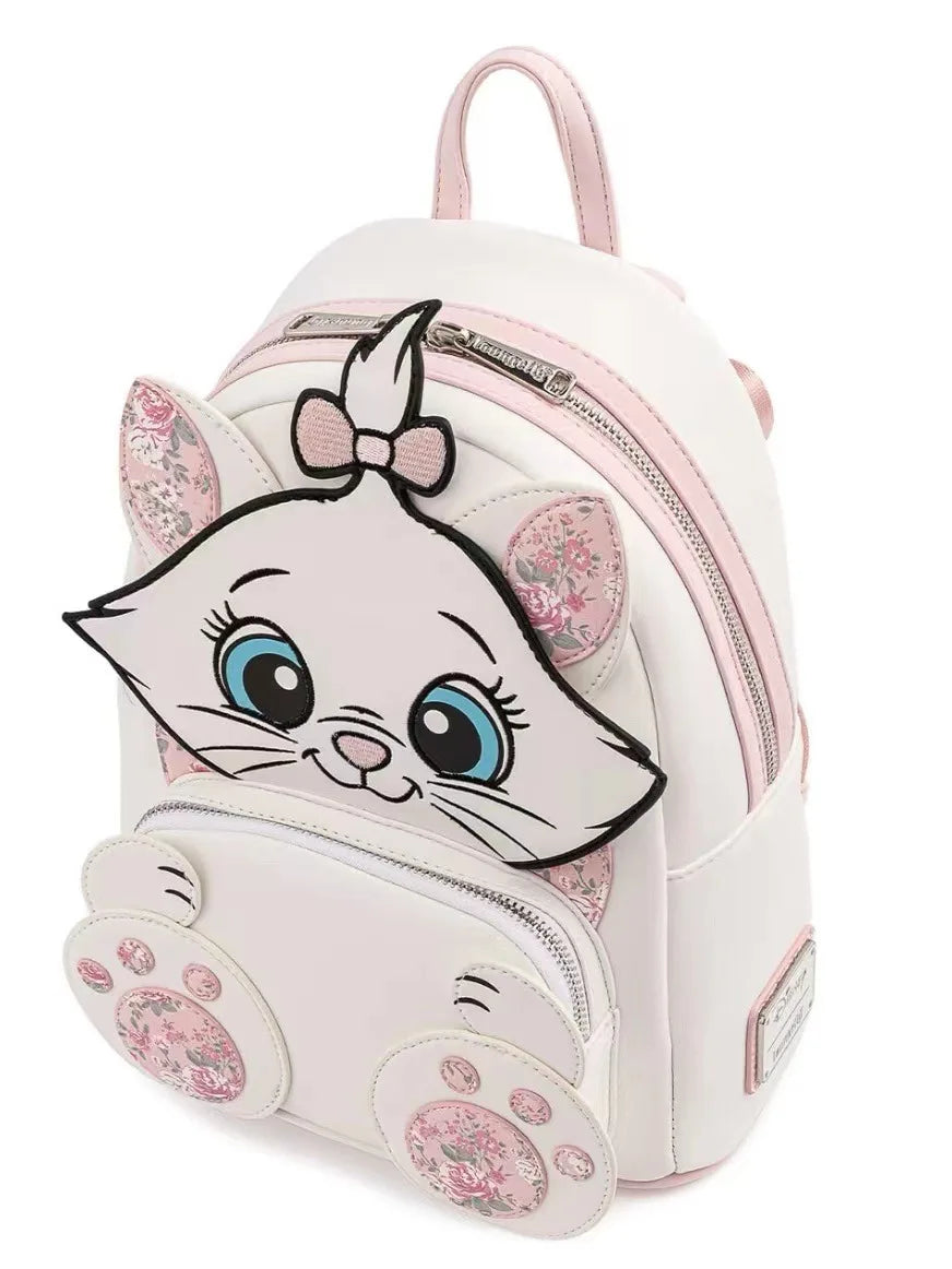 Anime Mini Backpack | Floral Print | Dual Straps | For Teens