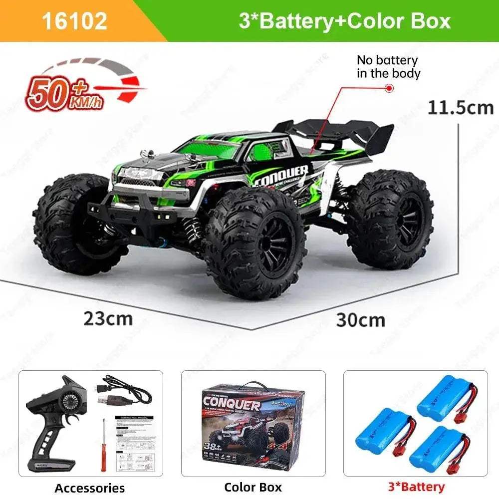Teeggi 16101 /16102 PRO 1:16 High Speed RC Car Toy - ToylandEU