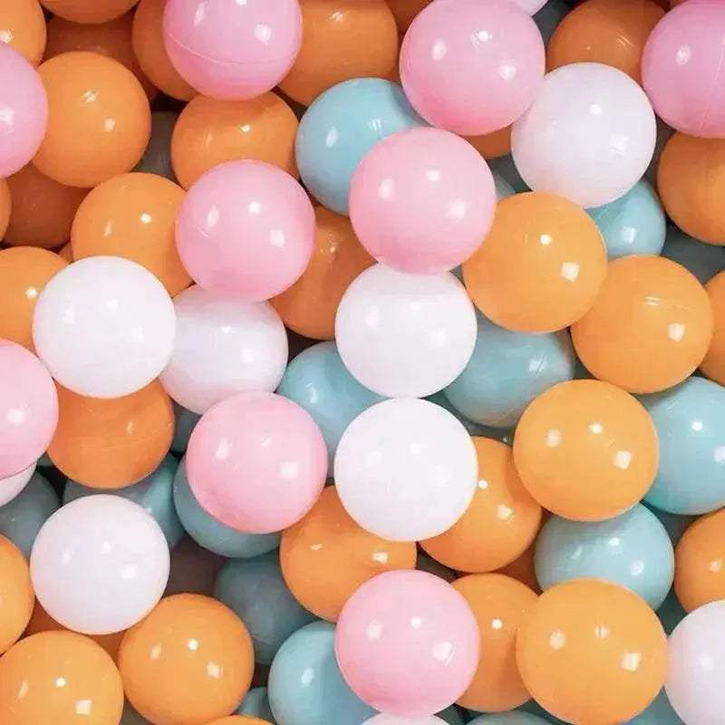 100Pcs Eco-Friendly Colorful Ball Soft Plastic Ocean Ball Gifts - ToylandEU