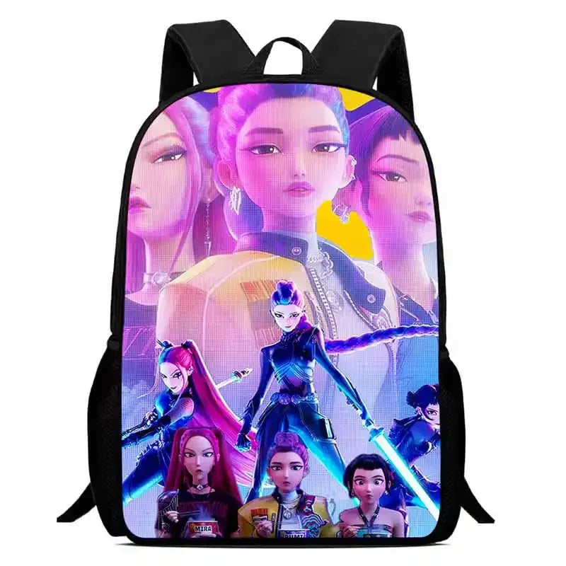Kids Cartoon Backpack Lightweight Durable School Bag For Girls - ToylandEU