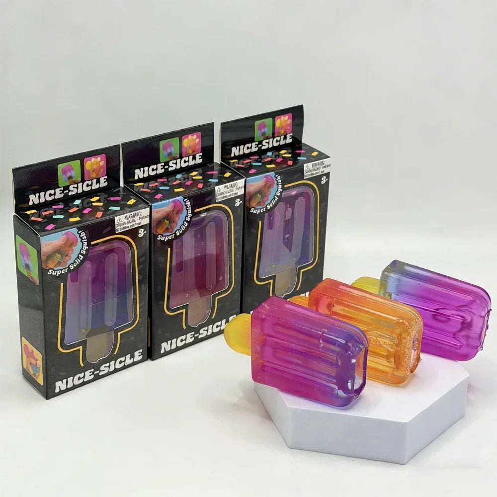 Squishy Popsicle Cube | Eva Material | Sensory Stress Relief | Blind Box