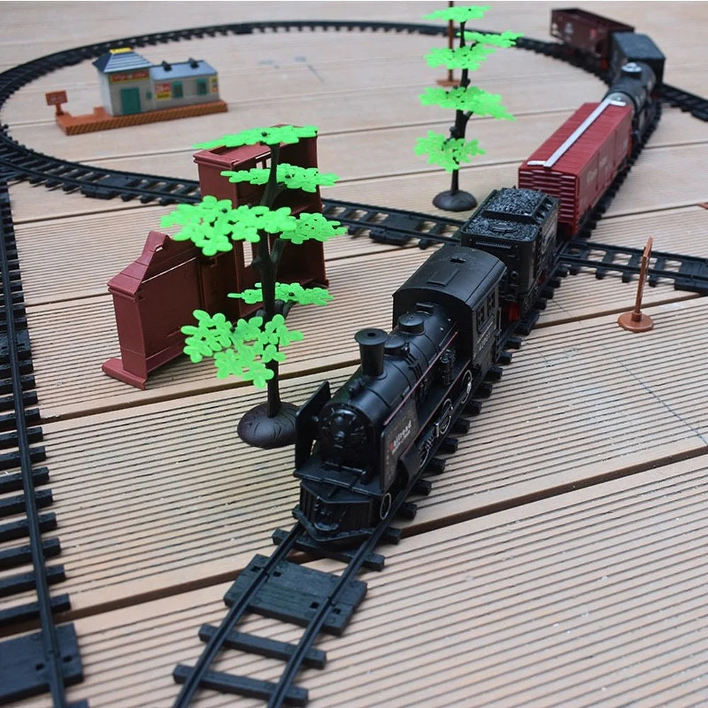 Classical Steam Train Model with Electric Smoke Simulation - ToylandEU