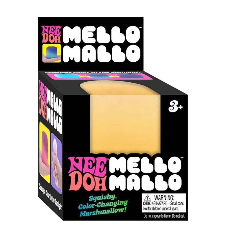 Squishy Fidget Toy | UV Reactive | Soft Texture | Mello Mallo Style