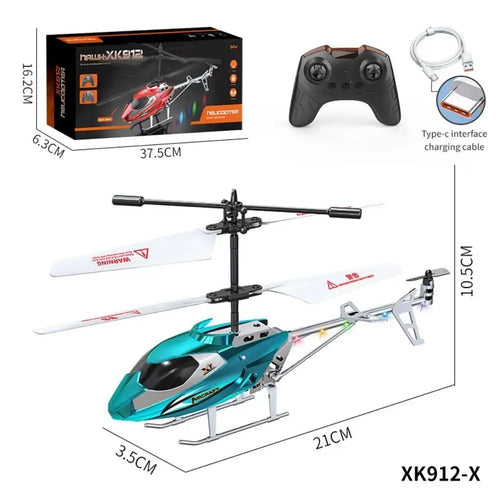 RC Helicopter 3.5CH 2.5CH Remote Control Airplane USB Charging Fall Toyland EU