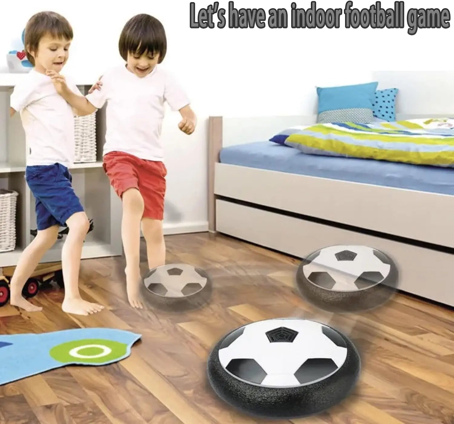 Electric Floating Soccer Ball For Children Hovering Football Toy LED - ToylandEU