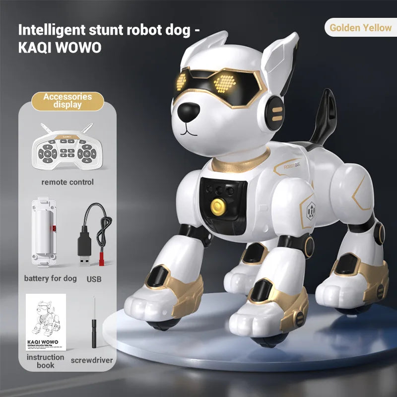 R27 Advanced Smart Voice Robot Dog Electronic Pet For Kids