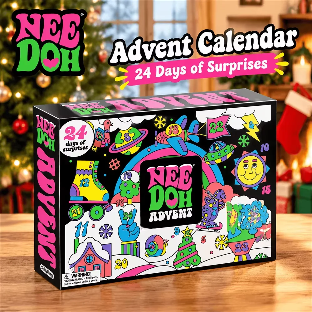 Advent Calendar | 2026 New 24 Piece 3D PVC Fidget Dolls | Surprise Countdown Calendar | New Year Gift