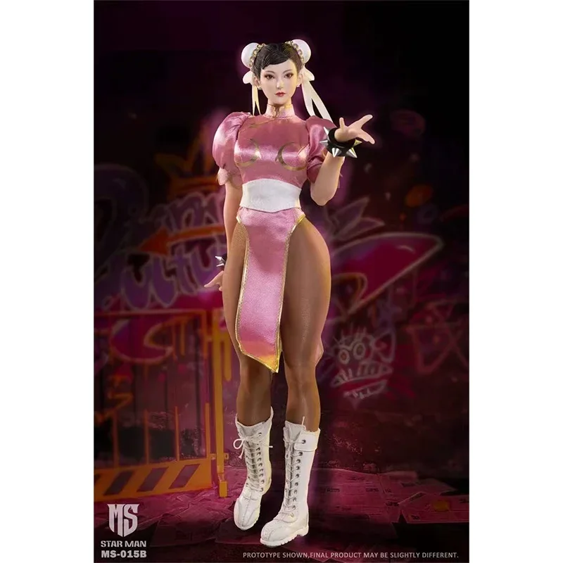 Action Figure | Chun Li MS-015 | Bandai | Pink, Red, Purple Version