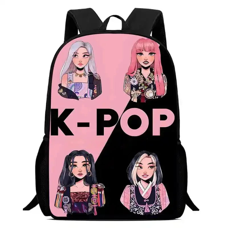 Kids Cartoon Backpack Lightweight Durable School Bag For Girls - ToylandEU