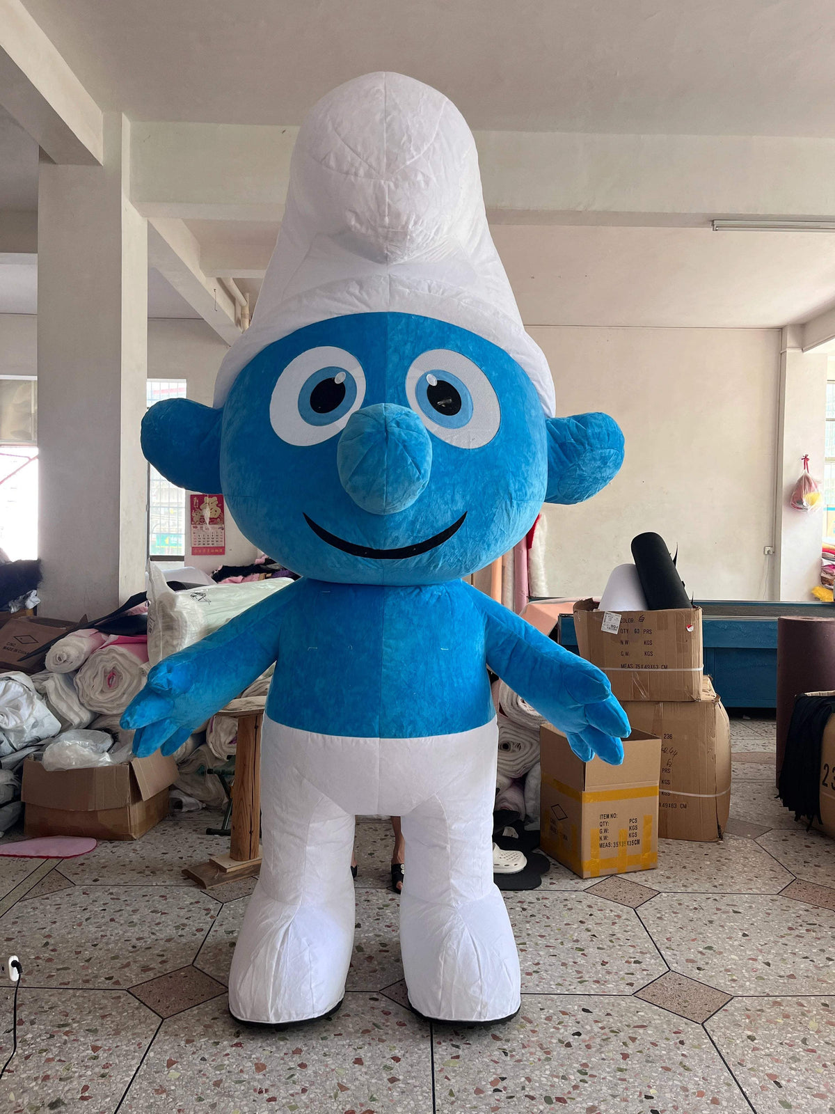 Inflatable Mascot Costume | Teddy Bear Design | Fan Powered | Adult Size