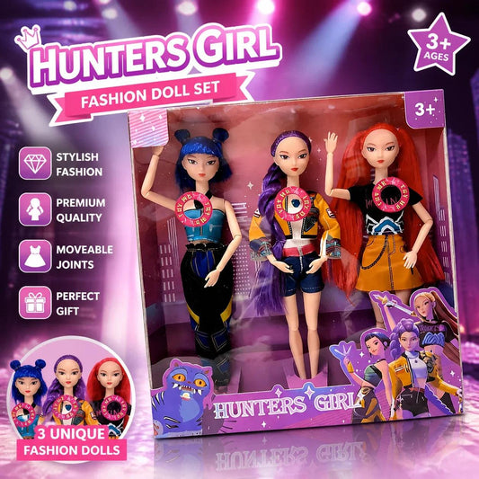 Anime Action Figure | PVC Material | Ages 14 and Up | Rumi, Mira, Zoey Set