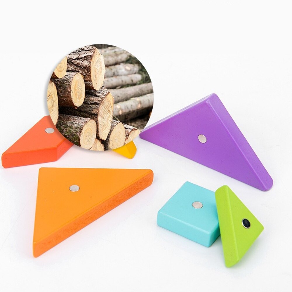 Educational Wooden Magnetic 3D Tangram Puzzle Drawing Board Toy for Children - ToylandEU