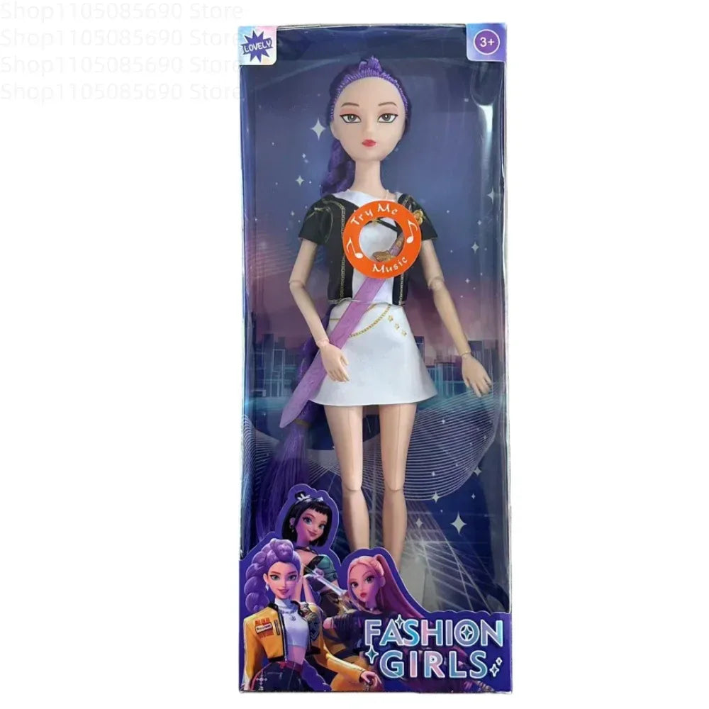 Kpop Anime Figure Action Set Rumi Mira Zoey Collectible - ToylandEU