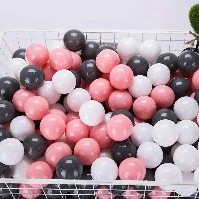 100Pcs Eco-Friendly Colorful Ball Soft Plastic Ocean Ball Gifts - ToylandEU