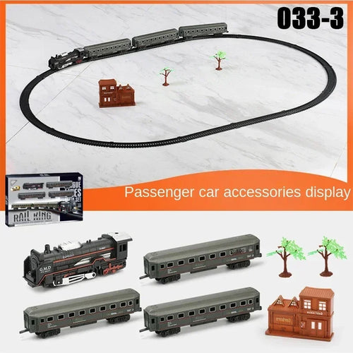 Christmas Electric Train Model with Track Railway Toys Battery ToylandEU.com Toyland EU