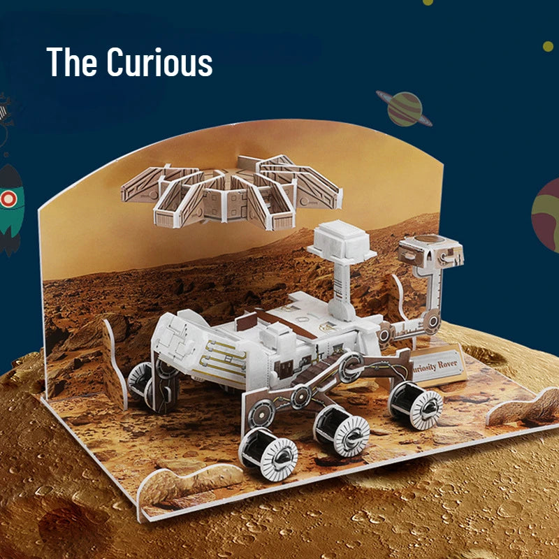 3D Puzzle | Space Model | Paper Craft DIY Kit | Multicolor